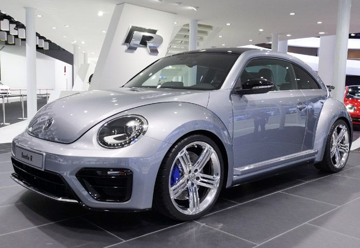 Στο stand της VW βρέθηκε το Beetle R Concept, το οποίο ενδεχομένως να αποτελεί τον προπομπό μιας R έκδοσης παραγωγής.